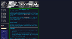 Desktop Screenshot of 315experiment.com